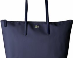 Lacoste Sac Cabas Toile Pvc Femme, Bandouliere, 14×29.5×35 cm (W x H x L)
