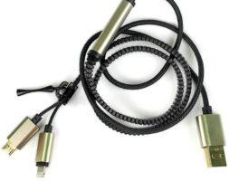 eShop Câble USB 2 en 1 pour iPhone et Android