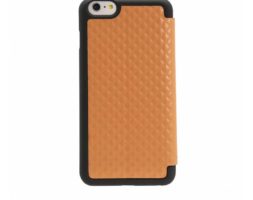 Obien Etui/Support iPhone 6 Plus en Similicuir Camel