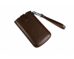Obien Etui pour Smartphones 4″ à 4,8″ en Cuir Marron