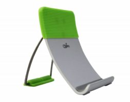 Obien Support pour Smartphone en Alliage d’Aluminium et Silicone vert